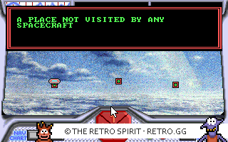 Game screenshot of Mission UFO: A Solar System Odyssey