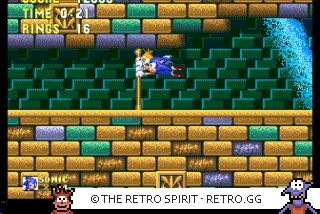Game screenshot of Sonic the Hedgehog 3