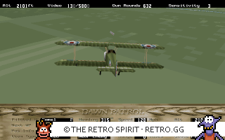 Game screenshot of Dawn Patrol