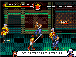 Game screenshot of Streets of Rage 2