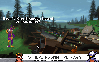 Game screenshot of The Legend of Kyrandia: Book 3 - Malcolm's Revenge