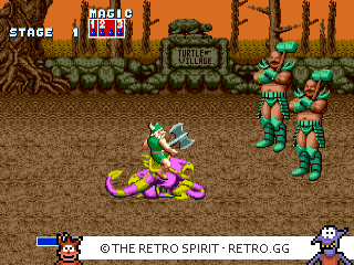 Game screenshot of Golden Axe