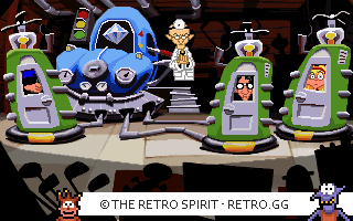 Game screenshot of Day of the Tentacle