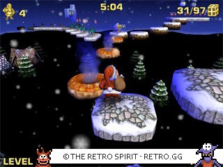 Game screenshot of Santa Claus in Trouble