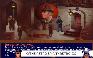 Game screenshot of The Lost Files of Sherlock Holmes: The Case of The Serrated Scalpel