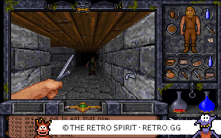 Game screenshot of Ultima Underworld II: Labyrinth of Worlds